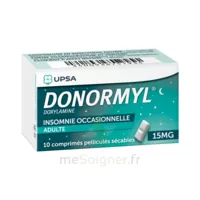 Donormyl 15 Mg Comprimés Pelliculés Sécables T/10 à Mérignac