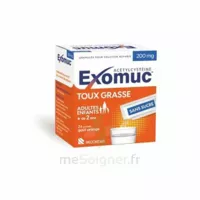 Exomuc 200 Mg, Granulés Pour Solution Buvable En Sachet 24 Sachets/3g à Mérignac