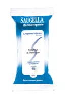 Saugella Lingette Dermoliquide Hygiène Intime Paquet/15 à Mérignac