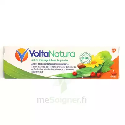 Voltanatura Gel De Massage Plantes Bio T/50ml à Mérignac