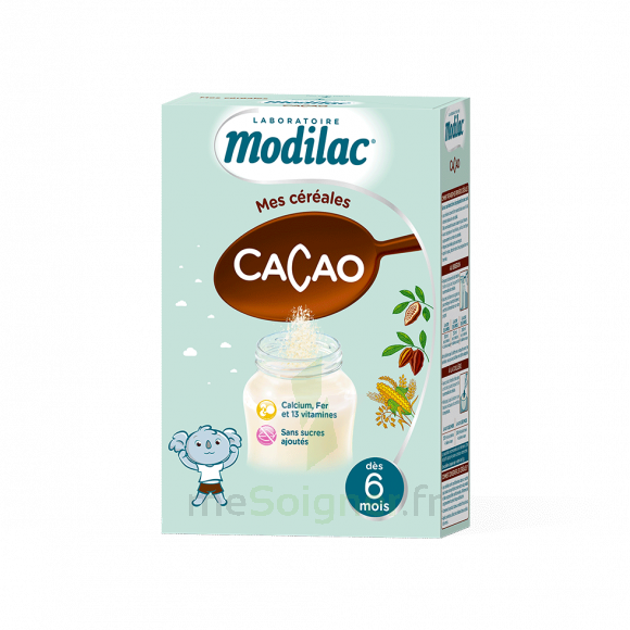 Pharmacie Chemin Long Parapharmacie Modilac Cereales Farine Cacao A Partir De 6 Mois B 300g Merignac